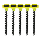This is an image of Timco - Collated Drywall Screws - PH - Bugle - Coarse Thread - Black 3.5 x 50mm - (1000 PCS Box) 00050COLDYS