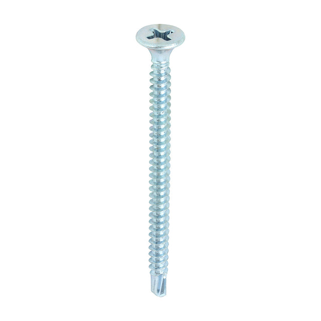 This is an image of Timco - Drywall Screws - PH - Bugle - Self Drilling - Zinc 3.5 x 50mm - (1000 PCS Box) 00050PSDD