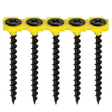 This is an image of Timco - Collated Drywall Screws - PH - Bugle - Coarse Thread - Black 3.5 x 55mm - (800 PCS Tub) 00055CDRYTUB