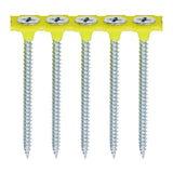 This is an image of Timco - Collated Drywall Screws - PH - Bugle - Fine Thread - Zinc 3.5 x 55mm - (1000 PCS Box) 00055COLDZYS
