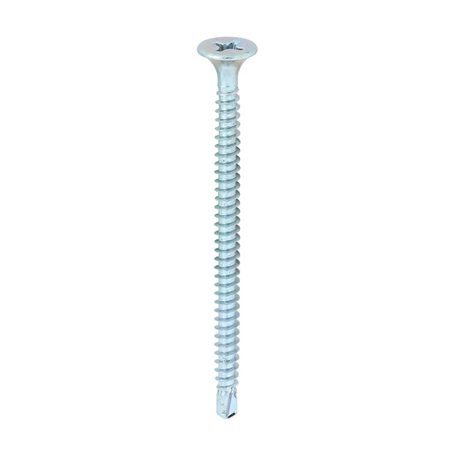 This is an image of Timco - Drywall Screws - PH - Bugle - Self Drilling - Zinc 3.5 x 55mm - (500 PCS Box) 00055PSDD