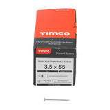 This is an image of Timco - Drywall Screws - PH - Bugle - Self Drilling - Zinc 3.5 x 55mm - (500 PCS Box) 00055PSDD