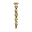 This is an image of Timco - Concrete Screws - TX - Flat Countersunk - Yellow 7.5 x 60mm - (100 PCS Box) 00060TCON