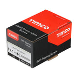 This is an image of Timco - Self-Tapping Screws - PZ - Countersunk - Zinc 6 x 1" - (200 PCS Box) 00061CCAZS