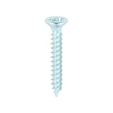 This is an image of Timco - Twin-Threaded Woodscrews - PZ - Double Countersunk - Zinc 6 x 1" - (200 PCS Box) 00061CWZ