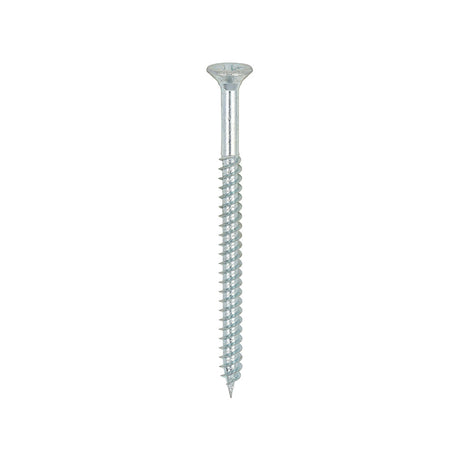 This is an image of Timco - Twin-Threaded Woodscrews - PZ - Double Countersunk - Zinc 6 x 2" - (200 PCS Box) 00062CWZ