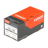 This is an image of Timco - Drywall Screws - PH - Bugle - Self Drilling - Zinc 3.9 x 65mm - (500 PCS Box) 00065PSDD