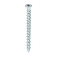 This is an image of Timco - Concrete Screws - TX - Flat Countersunk - Zinc 7.5 x 80mm - (100 PCS Box) 00080TCONZ
