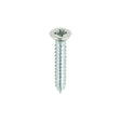 This is an image of Timco - Self-Tapping Screws - PZ - Countersunk - Zinc 8 x 1" - (200 PCS Box) 00081CCAZS