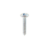 This is an image of Timco - Metal Tapping Screws - PZ - Flange - Self-Tapping - Zinc 8 x 1" - (200 PCS Box) 00081CFAZS