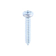 This is an image of Timco - Self-Tapping Screws - PZ - Pan - Zinc 8 x 1" - (200 PCS Box) 00081CPAZS