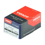 This is an image of Timco - Twin-Threaded Woodscrews - PZ - Double Countersunk - Zinc 8 x 1" - (200 PCS Box) 00081CWZ