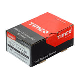 This is an image of Timco - Self-Tapping Screws - PZ - Pan - Zinc 8 x 2" - (200 PCS Box) 00082CPAZS