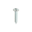 This is an image of Timco - Self-Tapping Screws - PZ - Pan - Zinc 10 x 1" - (200 PCS Box) 00101CPAZS
