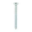 This is an image of Timco - Self-Tapping Screws - PZ - Countersunk - Zinc 10 x 2" - (200 PCS Box) 00102CCAZS