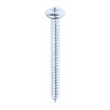This is an image of Timco - Self-Tapping Screws - PZ - Pan - Zinc 10 x 2" - (200 PCS Box) 00102CPAZS