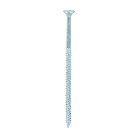This is an image of Timco - Twin-Threaded Woodscrews - PZ - Double Countersunk - Zinc 10 x 4" - (100 PCS Box) 00104CWZ
