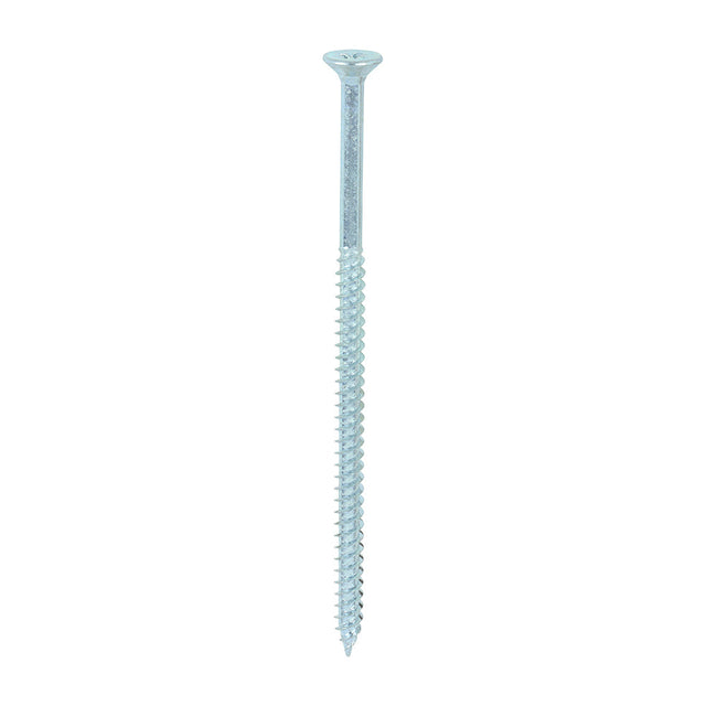 This is an image of Timco - Twin-Threaded Woodscrews - PZ - Double Countersunk - Zinc 10 x 4" - (100 PCS Box) 00104CWZ