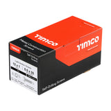 This is an image of Timco - Metal Construction Light Section Screws - Hex - Self-Drilling - Zinc 12 x 1" - (500 PCS Box) 00121HWSD