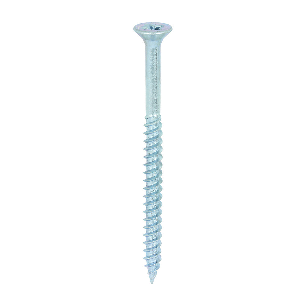 This is an image of Timco - Twin-Threaded Woodscrews - PZ - Double Countersunk - Zinc 12 x 3" - (200 PCS Box) 00123CWZ