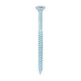 This is an image of Timco - Twin-Threaded Woodscrews - PZ - Double Countersunk - Zinc 12 x 3" - (200 PCS Box) 00123CWZ