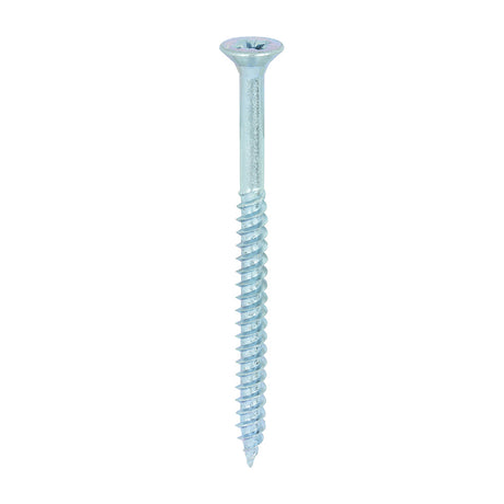 This is an image of Timco - Twin-Threaded Woodscrews - PZ - Double Countersunk - Zinc 12 x 3" - (200 PCS Box) 00123CWZ