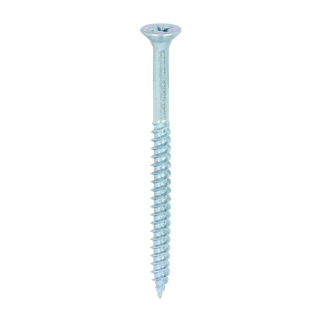 This is an image of Timco - Twin-Threaded Woodscrews - PZ - Double Countersunk - Zinc 12 x 3" - (200 PCS Box) 00123CWZ