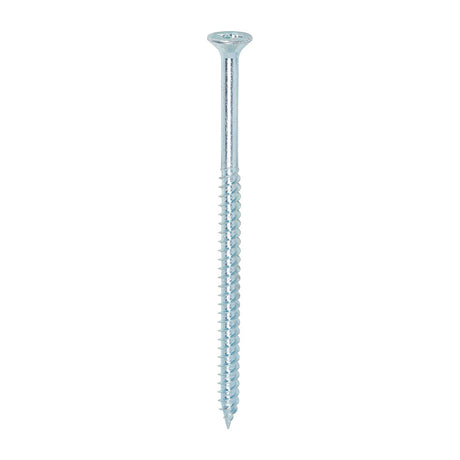 This is an image of Timco - Twin-Threaded Woodscrews - PZ - Double Countersunk - Zinc 12 x 4" - (4 PCS TIMpac) 00124CWZP
