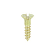 This is an image of Timco - Solid Brass Timber Screws - SLOT - Countersunk 4 x 1/2" - (200 PCS Box) 00412CBS