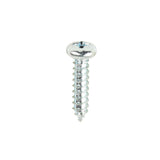 This is an image of Timco - Self-Tapping Screws - PZ - Pan - Zinc 4 x 1/2" - (200 PCS Box) 00412CPAZS