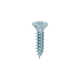 This is an image of Timco - Twin-Threaded Woodscrews - PZ - Double Countersunk - Zinc 4 x 1/2" - (200 PCS Box) 00412CWZ