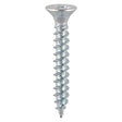 This is an image of Timco - Twin-Threaded Woodscrews - PZ - Double Countersunk - Zinc 5 x 5/8" - (200 PCS Box) 00558CWZ