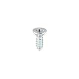 This is an image of Timco - Self-Tapping Screws - PZ - Countersunk - Zinc 6 x 1/2" - (200 PCS Box) 00612CCAZS