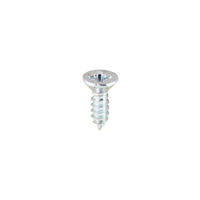 This is an image of Timco - Self-Tapping Screws - PZ - Countersunk - Zinc 6 x 1/2" - (200 PCS Box) 00612CCAZS