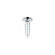 This is an image of Timco - Self-Tapping Screws - PZ - Pan - Zinc 6 x 1/2" - (200 PCS Box) 00612CPAZS
