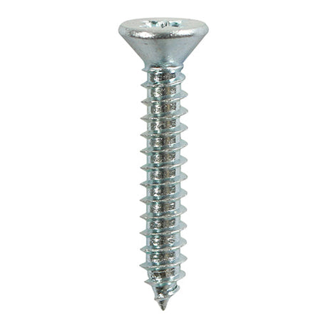 This is an image of Timco - Self-Tapping Screws - PZ - Countersunk - Zinc 6 x 3/4" - (25 PCS TIMpac) 00634CCAZP