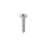 This is an image of Timco - Metal Tapping Screws - PZ - Flange - Self-Tapping - Zinc 6 x 3/4" - (200 PCS Box) 00634CFAZS