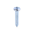 This is an image of Timco - Self-Tapping Screws - PZ - Pan - Zinc 6 x 3/4" - (200 PCS Box) 00634CPAZS