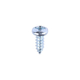 This is an image of Timco - Self-Tapping Screws - PZ - Pan - Zinc 6 x 3/8" - (200 PCS Box) 00638CPAZS