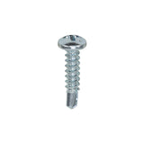 This is an image of Timco - Metal Construction Sheet & Stud Screws - PH - Pan - Self-Drilling - Zinc 6 x 5/8" - (1000 PCS Box) 00658PPSD
