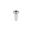This is an image of Timco - Self-Tapping Screws - PZ - Pan - Zinc 8 x 1/2" - (200 PCS Box) 00812CPAZS