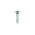 This is an image of Timco - Metal Tapping Screws - PZ - Flange - Self-Tapping - Zinc 8 x 3/4" - (200 PCS Box) 00834CFAZS
