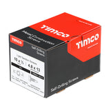 This is an image of Timco - Metal Construction Light Section Screws - Hex - Self-Drilling - Zinc 10 x 1/2" - (1000 PCS Box) 01012HWSD