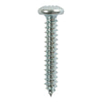 This is an image of Timco - Self-Tapping Screws - PZ - Pan - Zinc 10 x 3/4" - (10 PCS TIMpac) 01034CPAZP