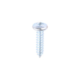 This is an image of Timco - Self-Tapping Screws - PZ - Pan - Zinc 10 x 3/4" - (200 PCS Box) 01034CPAZS