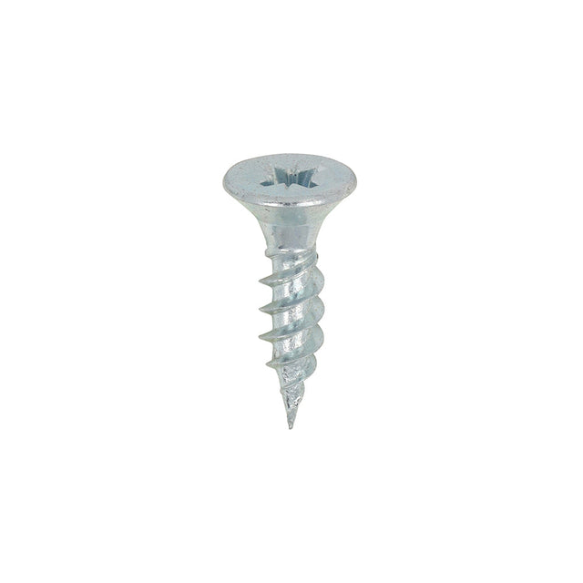 This is an image of Timco - Twin-Threaded Woodscrews - PZ - Double Countersunk - Zinc 10 x 3/4" - (200 PCS Box) 01034CWZ