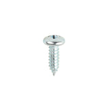 This is an image of Timco - Metal Tapping Screws - PZ - Pan - Self-Tapping - Zinc 14 x 3/4" - (200 PCS Box) 01434CPAZS