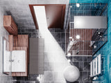 Quality image of Ermetika EvoKit Pocket Door System 914x1981 Door 100mm WT - Raw Wood | Sku. eek1erw | available from Trade Door Handles.