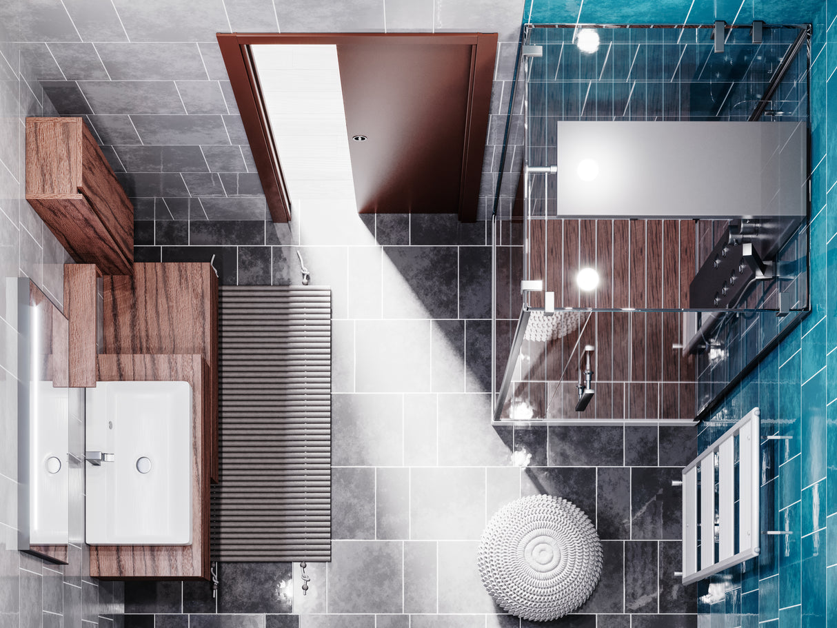 Quality image of Ermetika EvoKit Pocket Door System 610x1981 Door 100mm WT - White | Sku. eek1dwh | available from Trade Door Handles.