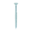 This is an image of Timco - Twin-Threaded Woodscrews - PZ - Double Countersunk - Zinc 6 x 1 3/4" - (200 PCS Box) 06134CWZ